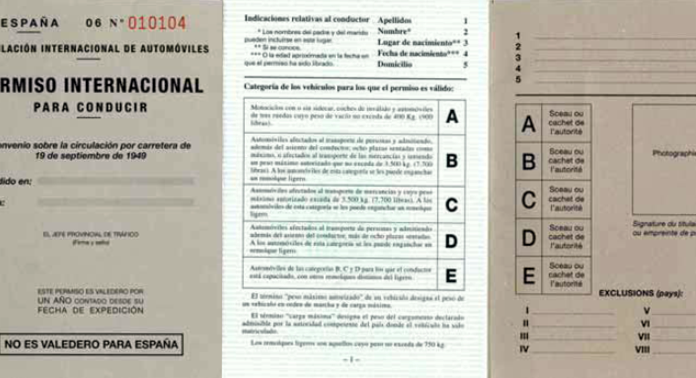 carnet de conducir internacional